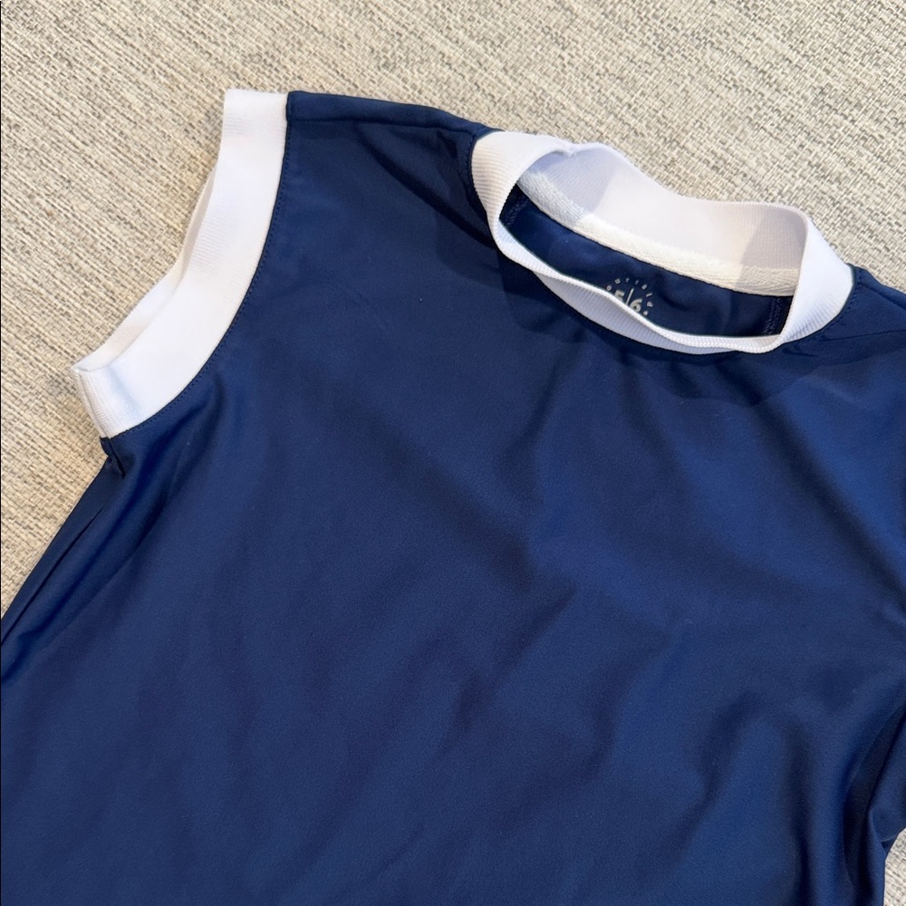 Courtside Kids Navy Tank Top - Picture 4 of 4